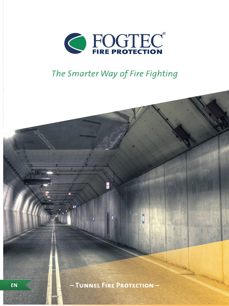 Fogtec Tunnel Fire Fighting Systems English | PDF