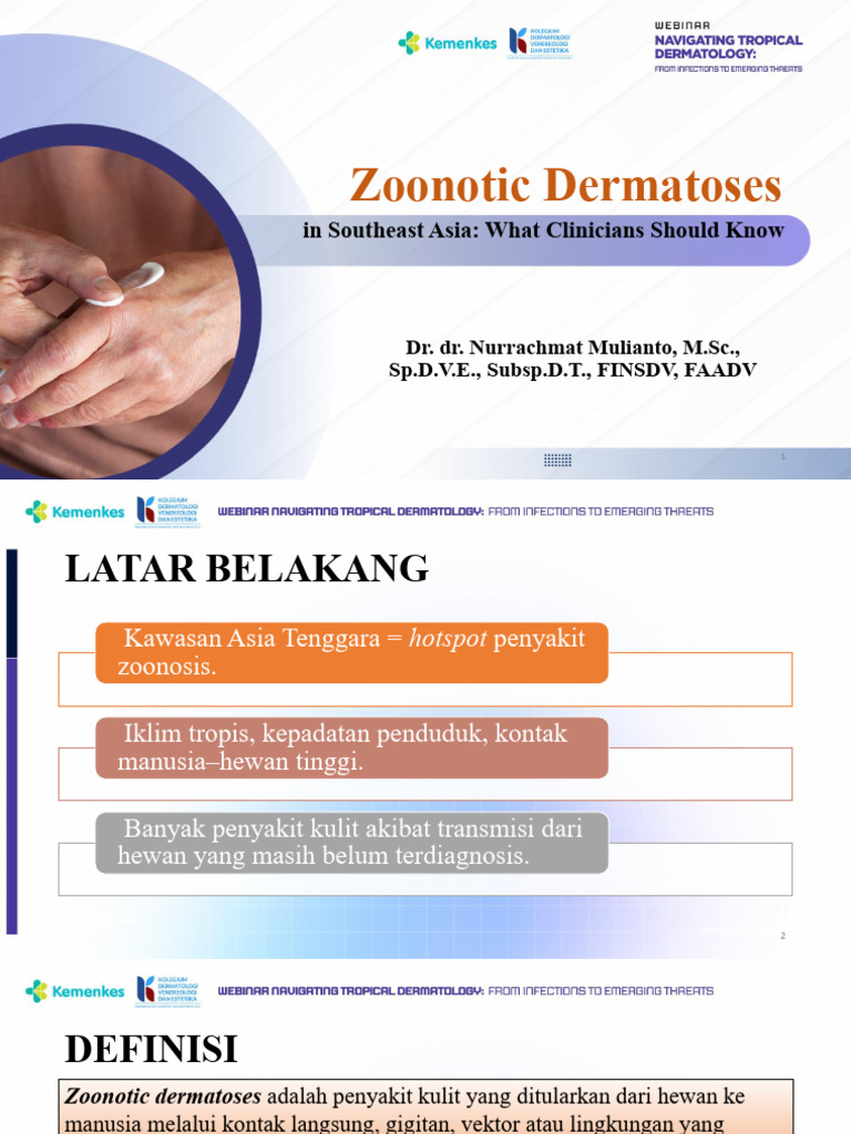 Zoonotic Dermatoses di Asia Tenggara | PDF