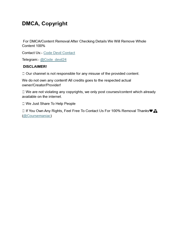 DMCA | PDF