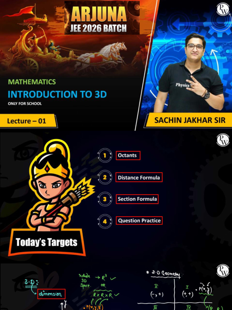 Introduction To 3D 01 - Class Notes | PDF