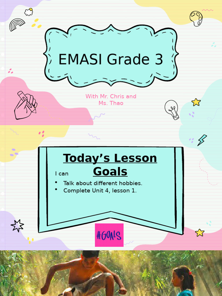 Grade 3 Hobbies Lesson Plan | PDF