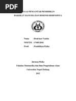 Download Hakekat Manusia Dan Dimensi by Destriayu Vasista SN98093391 doc pdf