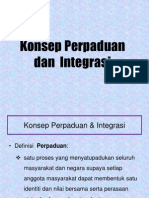 Konsep Perpaduan