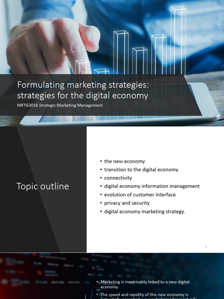 Week 10 Formulating Marketing Strategies- Strategies for the Digital ...
