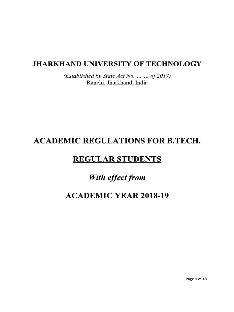 Jut Syllabus (5th & 6th Sem) Mining Engineering | PDF