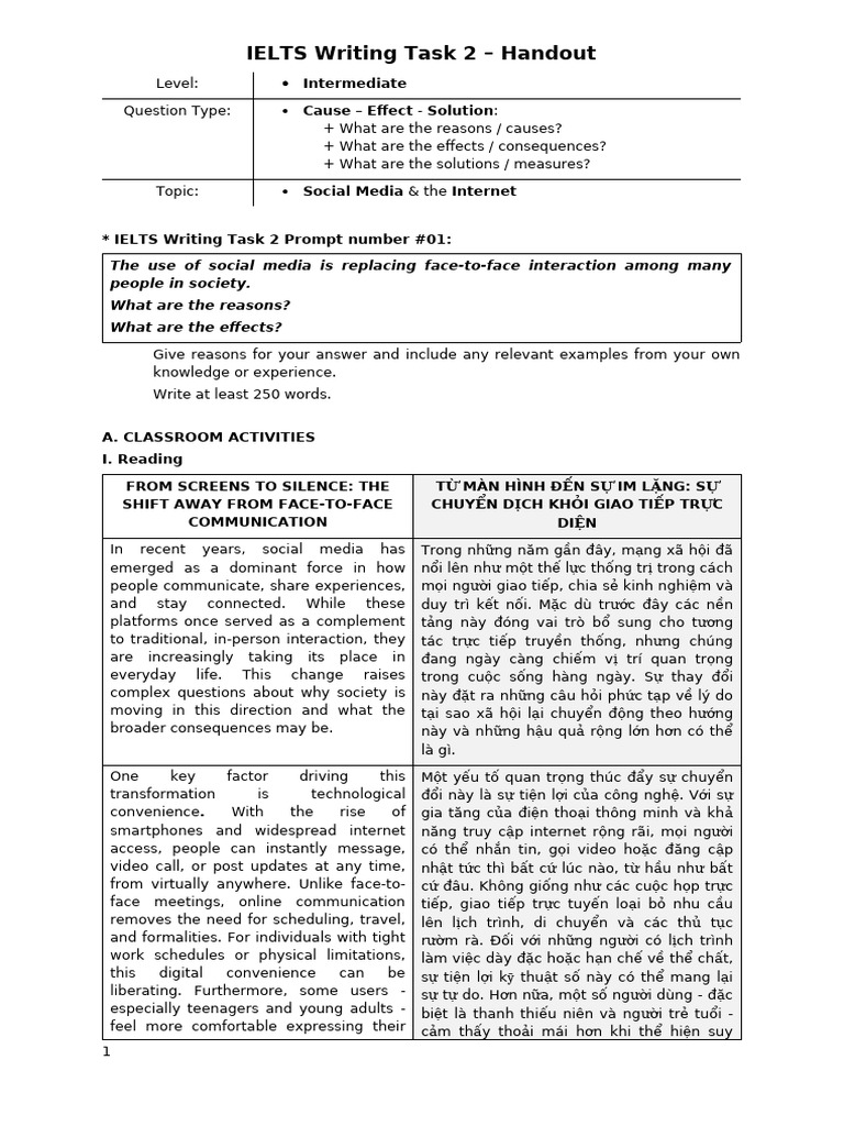 Inter Wri Social & Internet | PDF