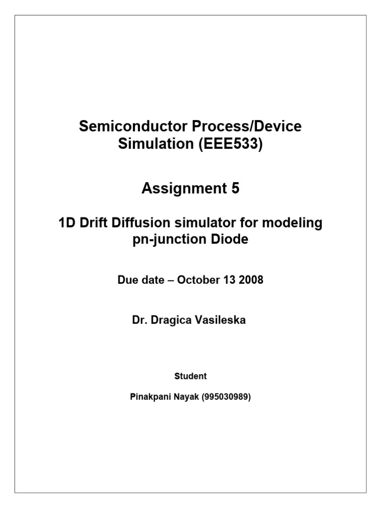 [1library.net] 1d Drift Diffusion Simulator for Modeling Pn Junction ...
