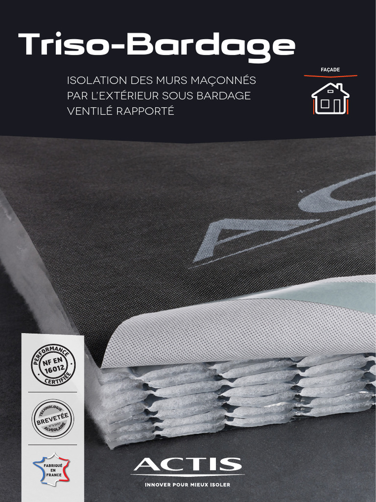 Isolation TRISO-BARDAGE : Performance et Pose | PDF | Isolation ...