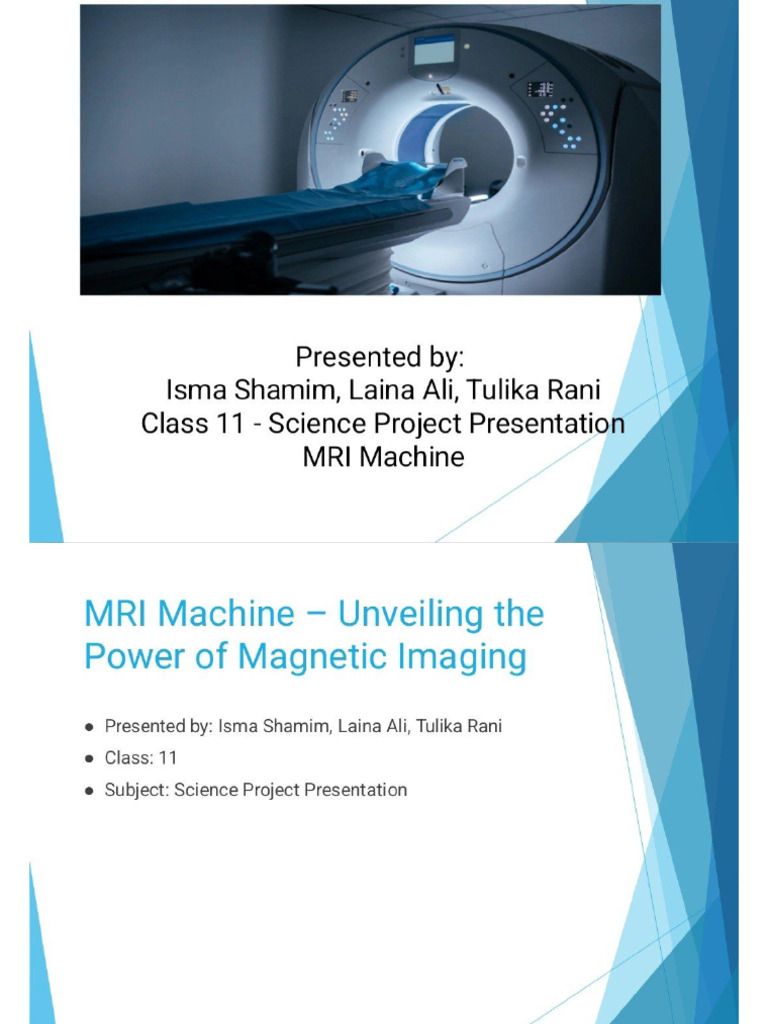 Mri Machine | PDF