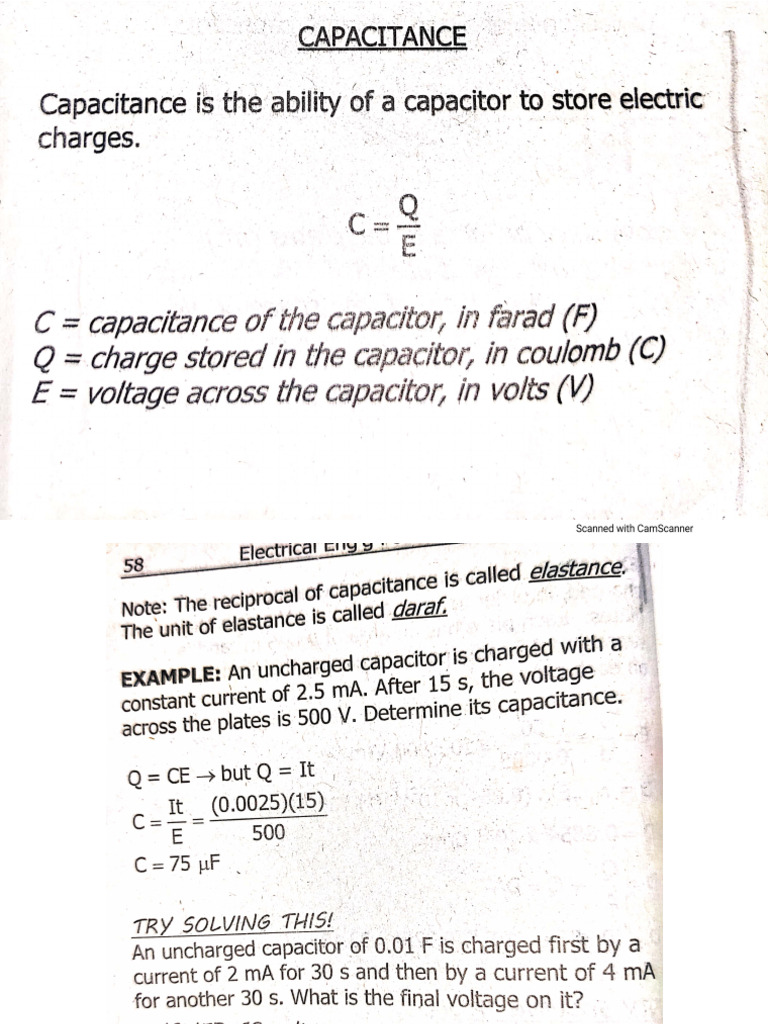 Capacitor and Inductor | PDF