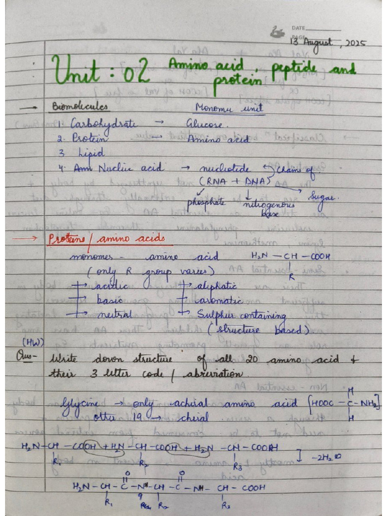 Organic Notes | PDF