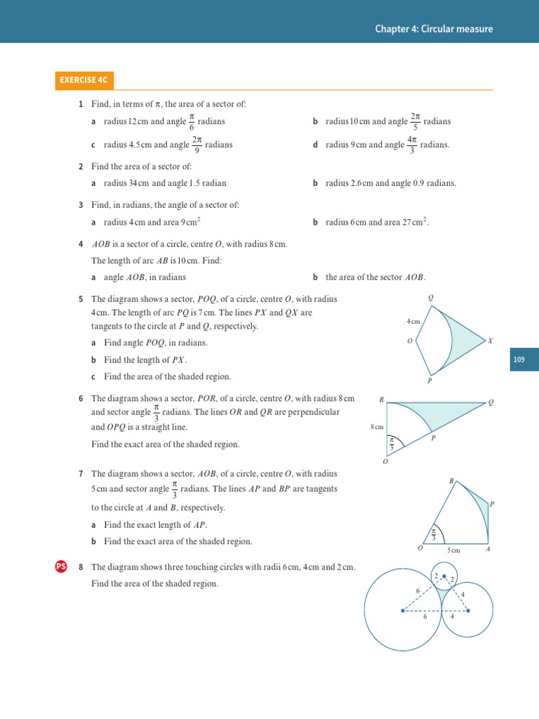 4C | PDF | Circle | Angle