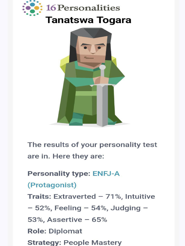 16 - Personality Test | PDF