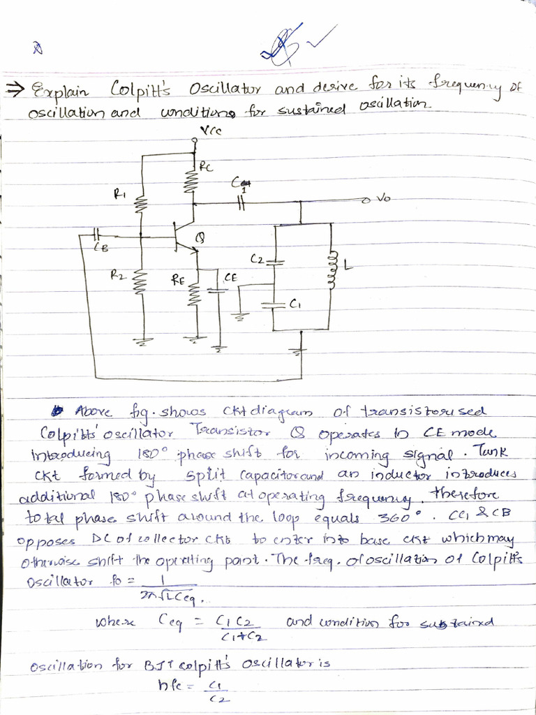 LC Oscillators | PDF