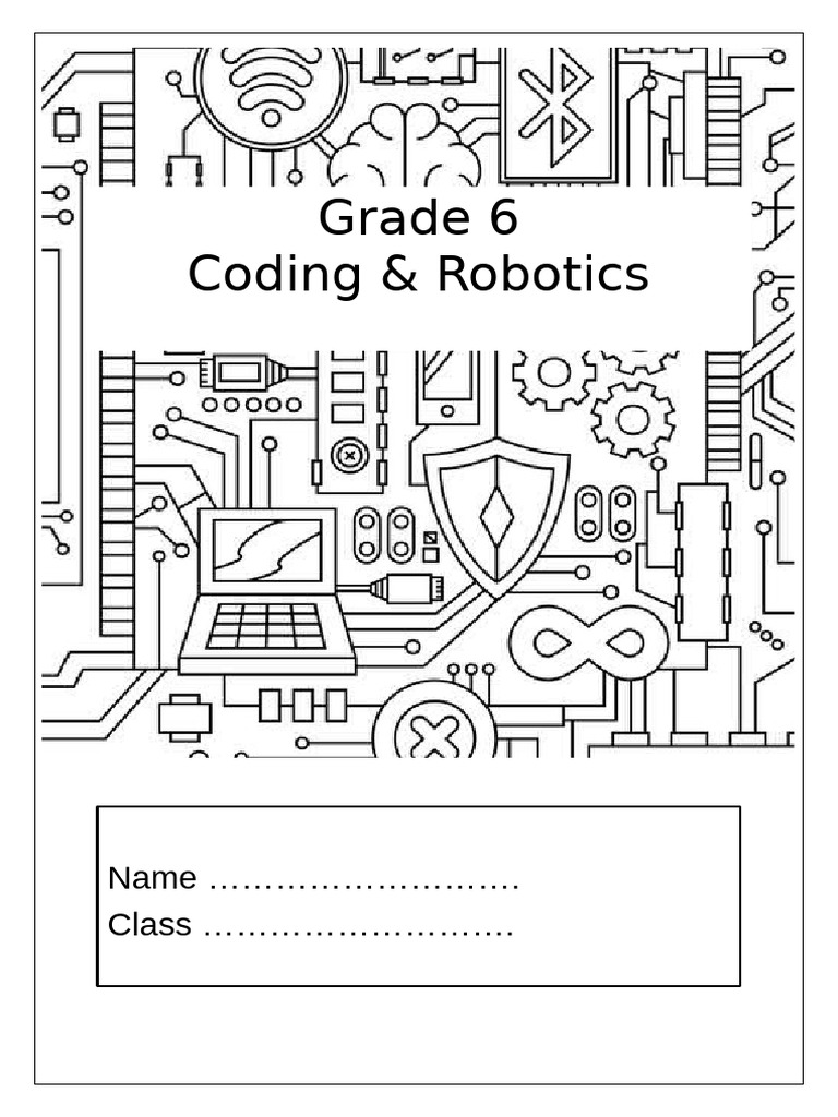 Grade 7 Robotics Front Page | PDF