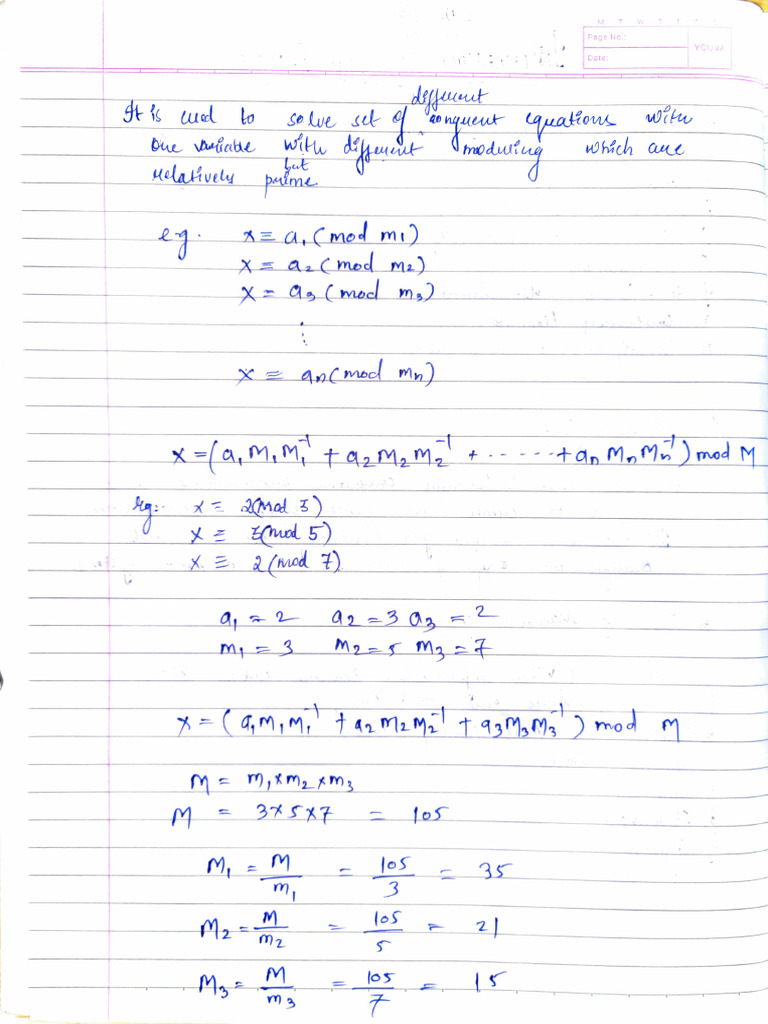 Modular Arithmetic Expressions Explained | PDF