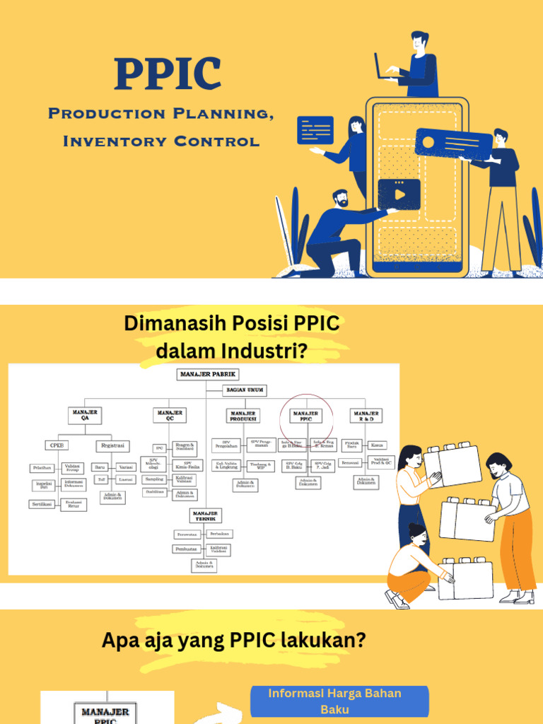 PPIC: Perencanaan & Pengendalian Persediaan | PDF
