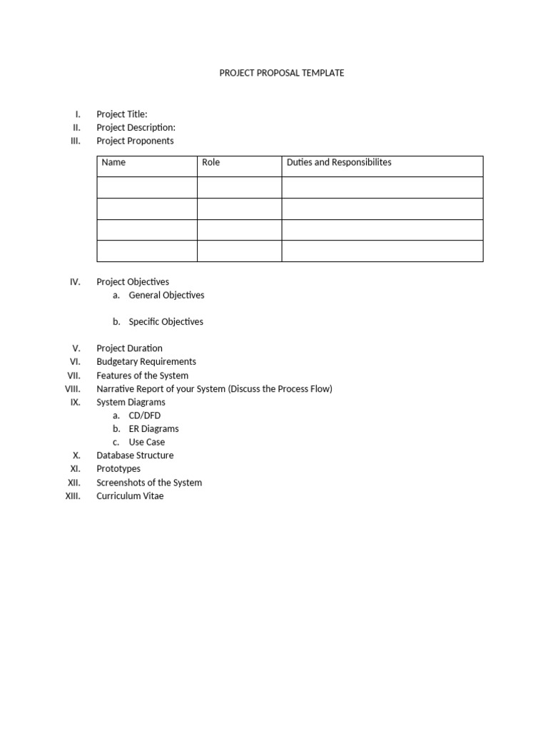 Project Proposal | PDF