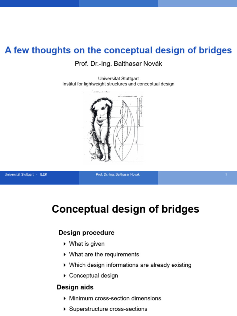 Conceptual Bridge Design Insights | PDF | Prestressed Concrete | Concrete