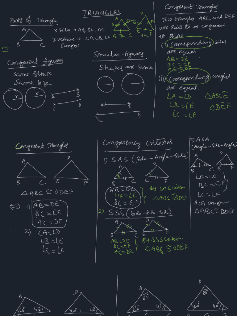 07 - 01 - Triangles - BPT - Regular Class | PDF