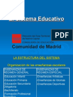 El Sistema Educativo - Comunidad de Madrid - 2008