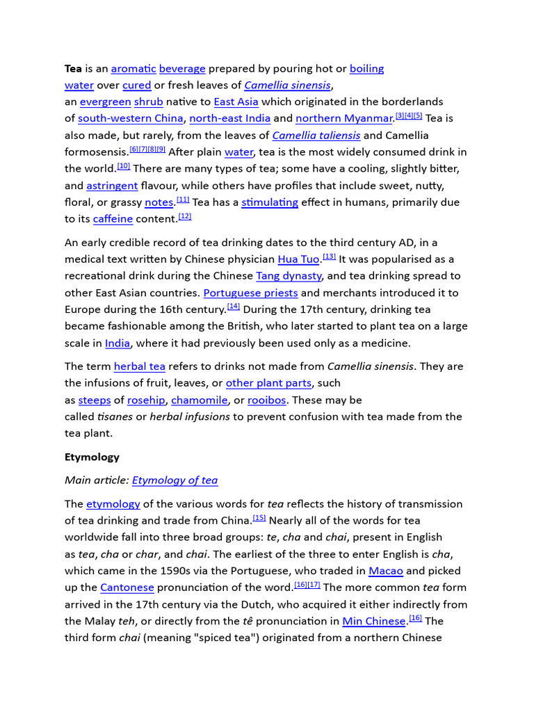 222 | PDF | Tea | Leaf