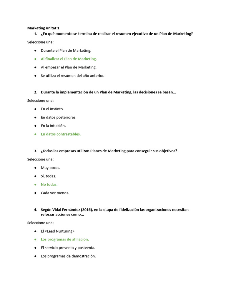 Claves para un Plan de Marketing Efectivo | PDF | Marketing | Presupuesto