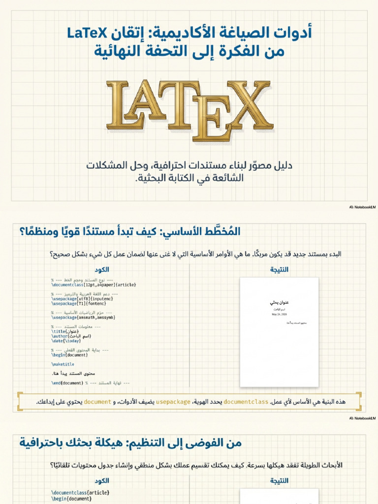 LaTeX Academic Toolkit PDF — free download