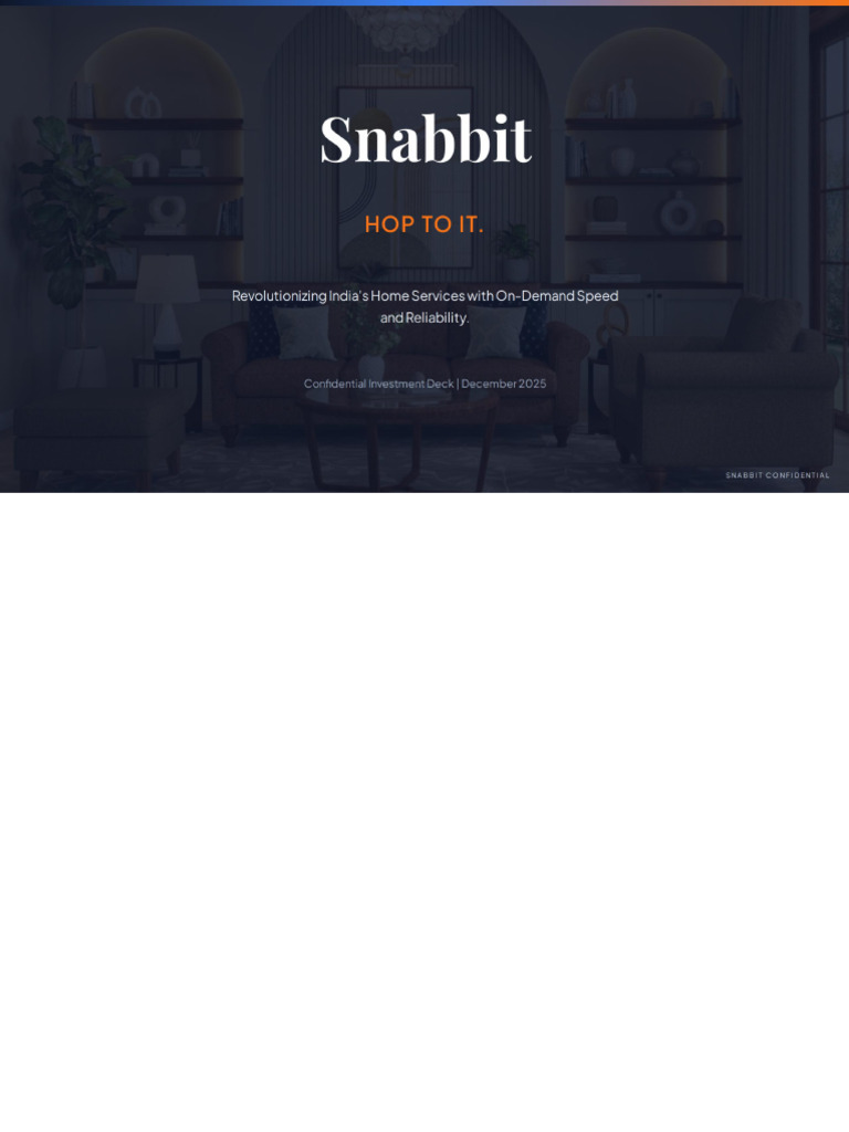 Snabbit Business Presentation | PDF