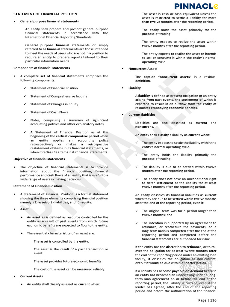 Pinnacle Handouts 2 208 137 201 | PDF | Income Statement | Income