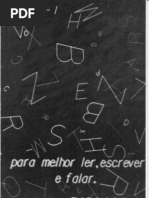 Para Melhor Ler Escrever e Falar - Lendo 1