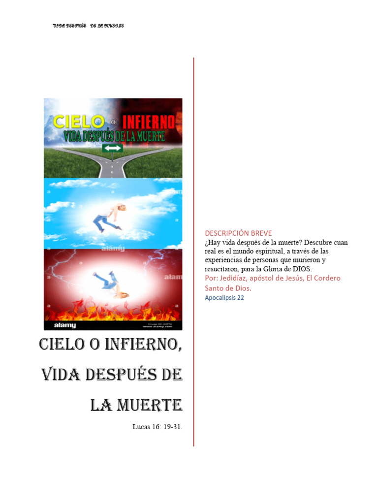 Vida Después de la Muerte: Cielo e Infierno | PDF | Cristo (título ...