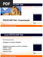 Guia Completo sobre Per/Dcomp Web | PDF | Imposto de Renda | Crédito