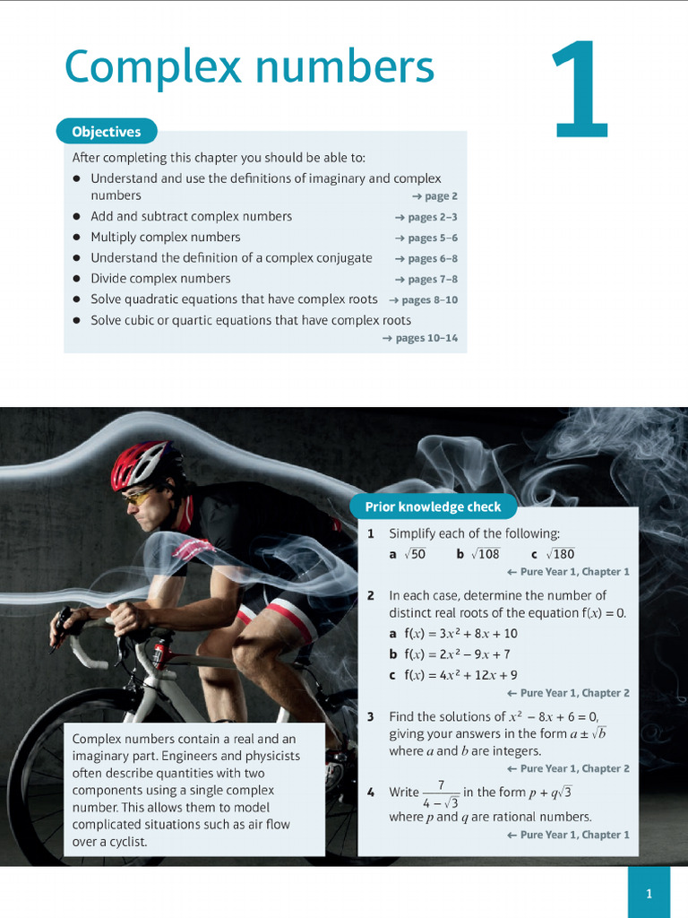 01 Complex Numbers | PDF