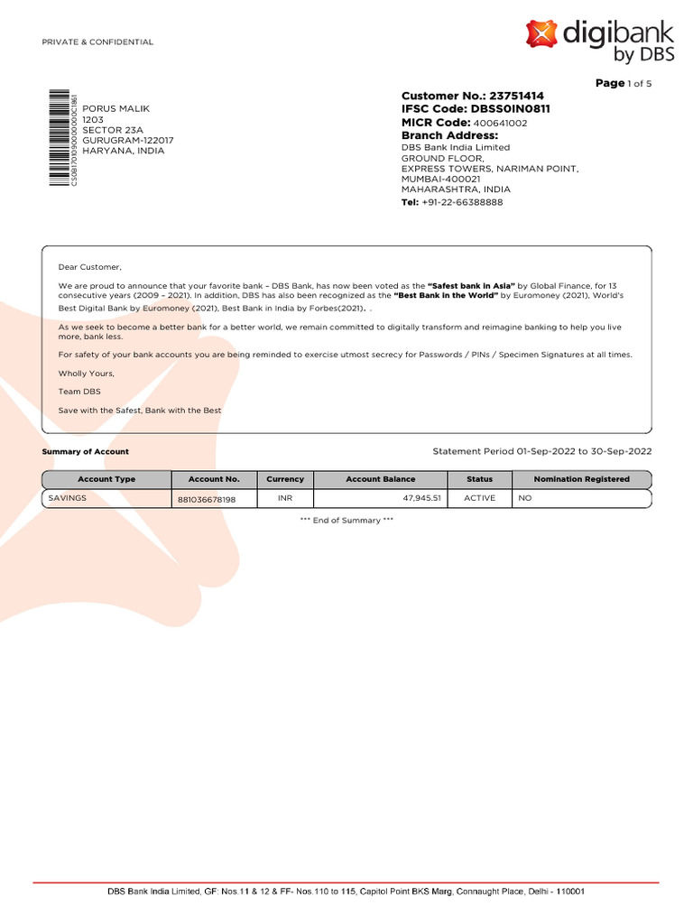 0b1701090000000c01861_ESTATEMENT_092022_0b1701090000000c | PDF | Banks ...