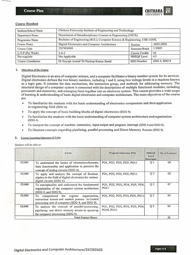 Final Cho - Deca (25cse0103) | PDF