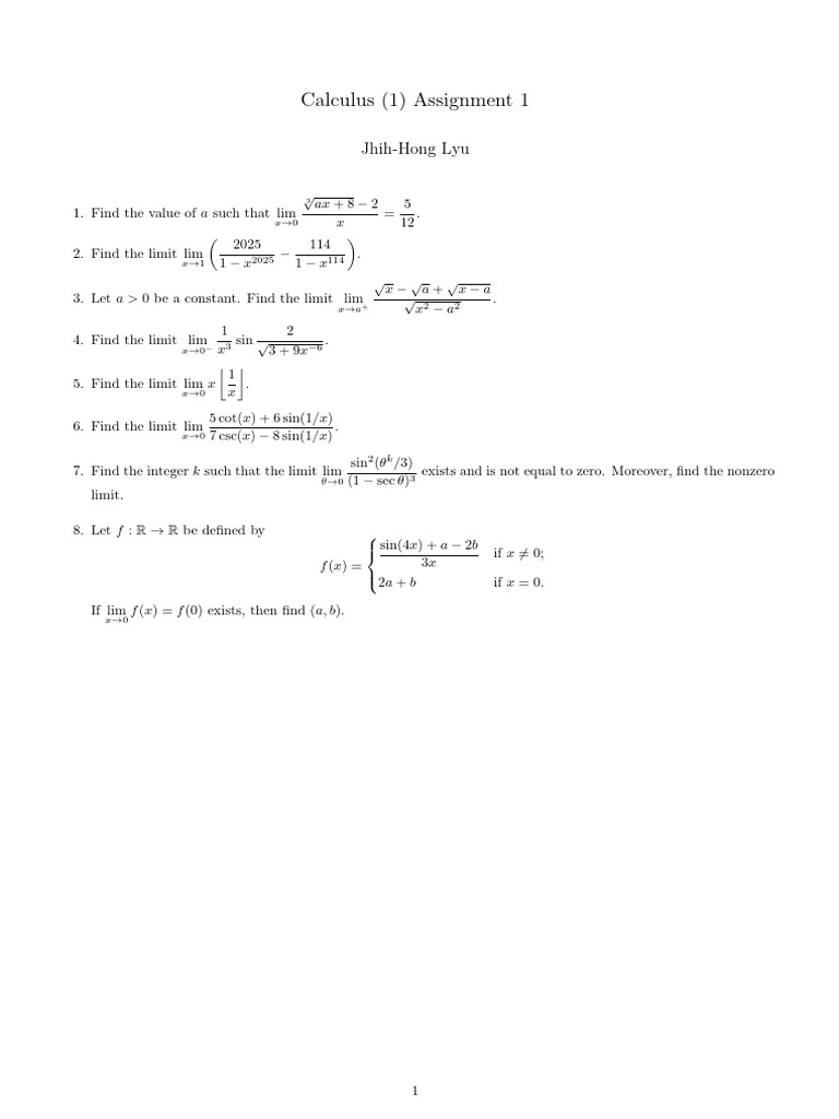 HW1 (1) | PDF