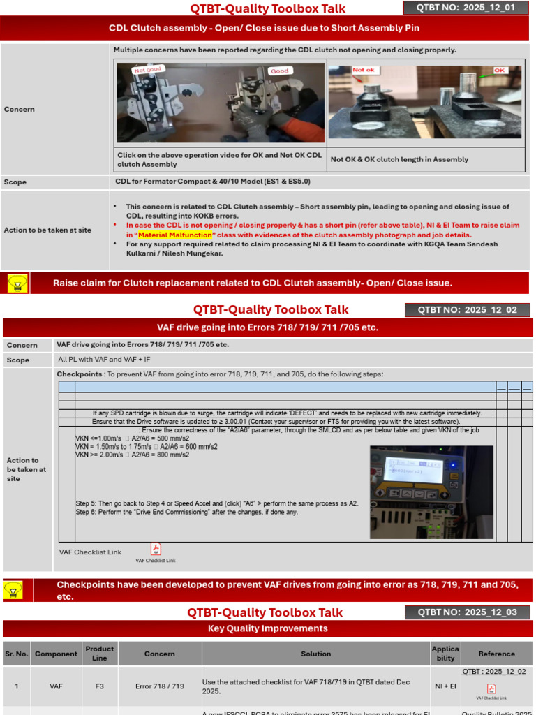 CDL Clutch Assembly Issues & Solutions | PDF | Electrical Engineering ...