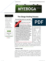 The Eboga Healing Process - Personal Observations by Lee Albert