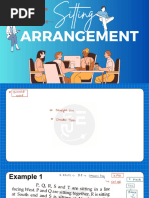Circular Seating Arrangement Problems | PDF