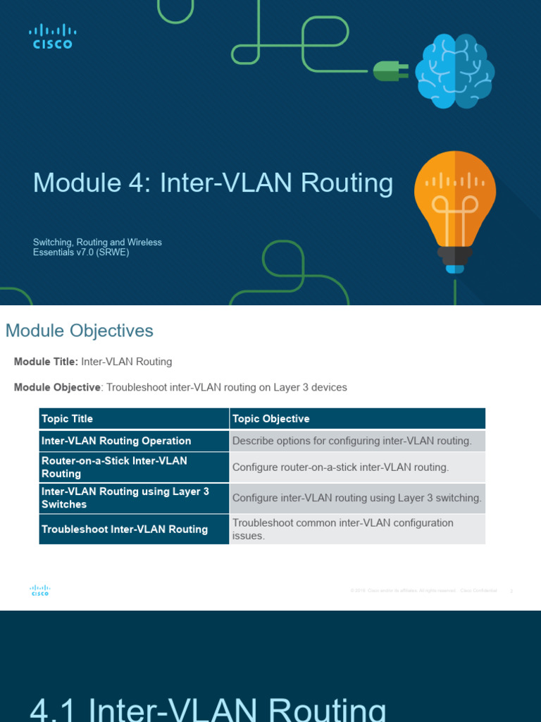 Inter-VLAN Routing (1) | PDF | Ip Address | Computer Network