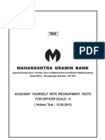 Maharashtra Gramin Bank Paper Download