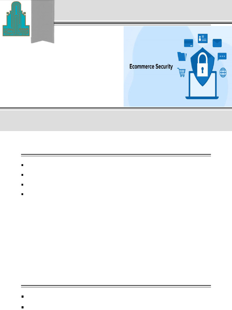 e Commerce 1 | PDF | Security | Computer Security
