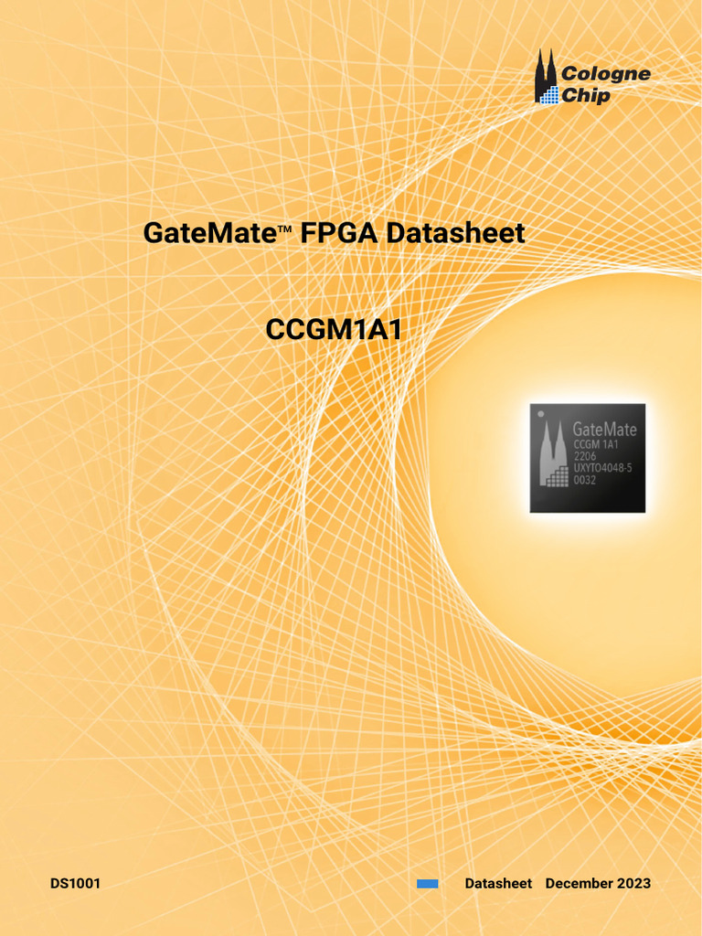 Cologne Chip GateMate FPGA Datasheet | PDF | Field Programmable Gate ...