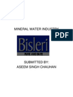 Mineral Water Industry