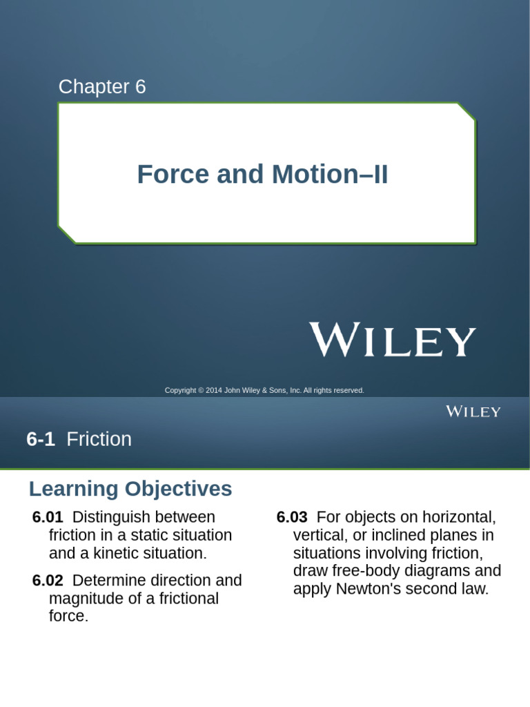 ch06 | PDF | Friction | Force