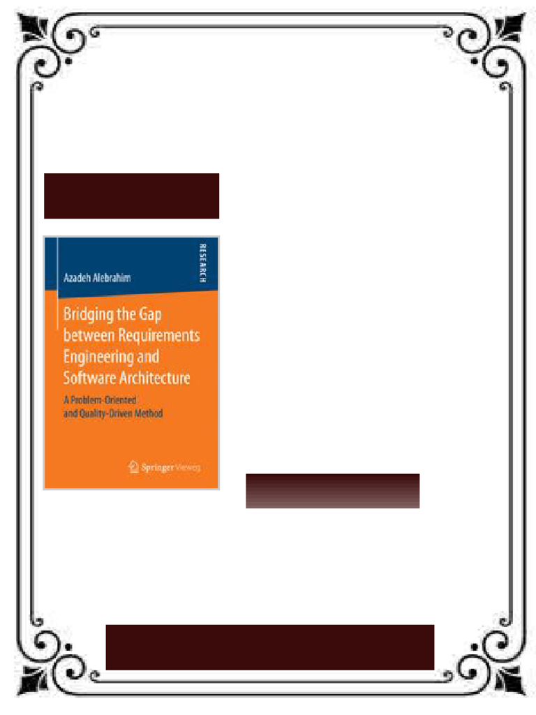 Bridging the Gap between Requirements Engineering and Software ...