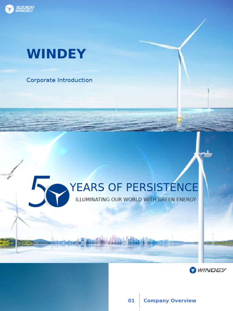 Windey: Leader in China's Wind Power Industry | PDF | Wind Power | Wind ...