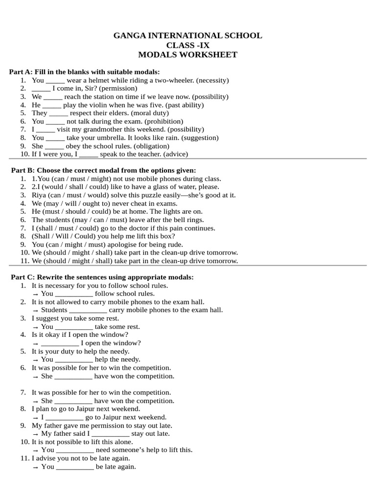 Modal Worksheet | PDF | Chess Openings | Chess Theory