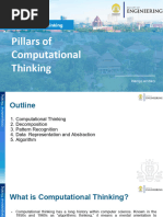 Four Pillars of Computational Thinking | PDF | Algorithms | Pattern ...
